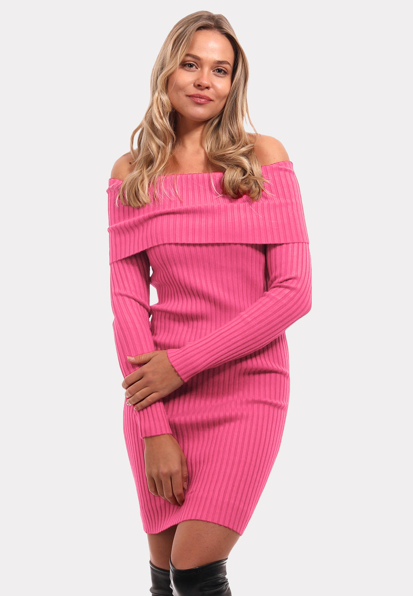 Designer-Strickkleid in Universalgröße