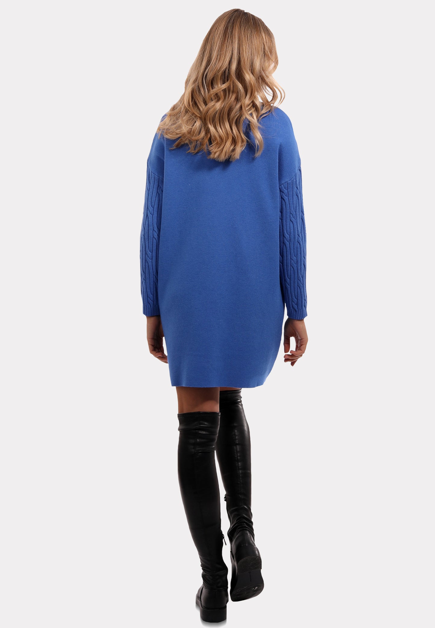 Allrounder Long Pullover mit Stehkragen