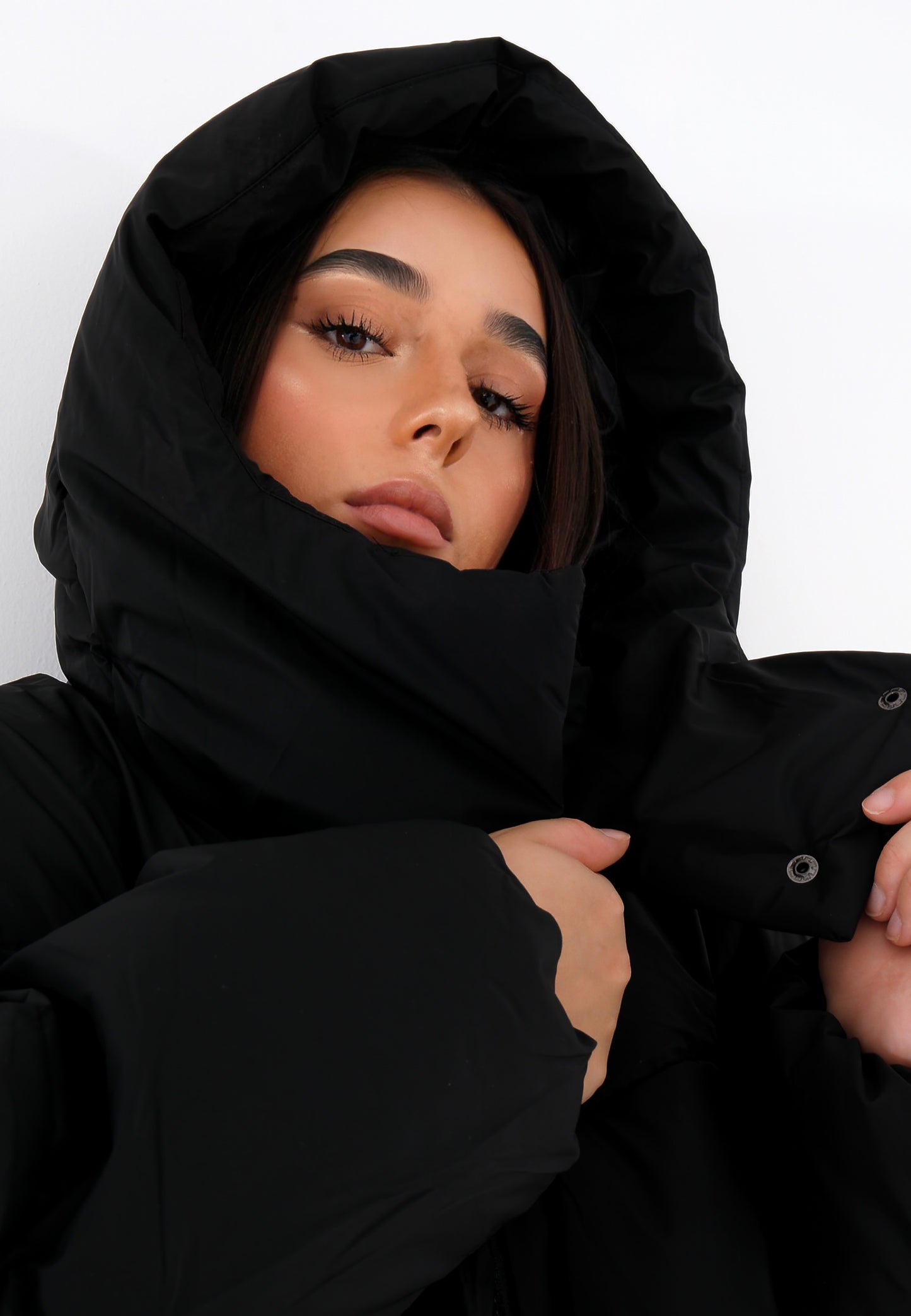 Steppjacke – Winterjacke mit Kapuze