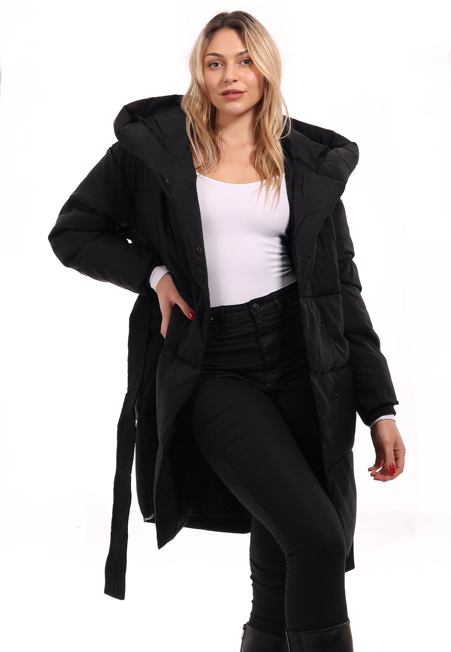 Stylischer Damen-Parka mit Kapuze