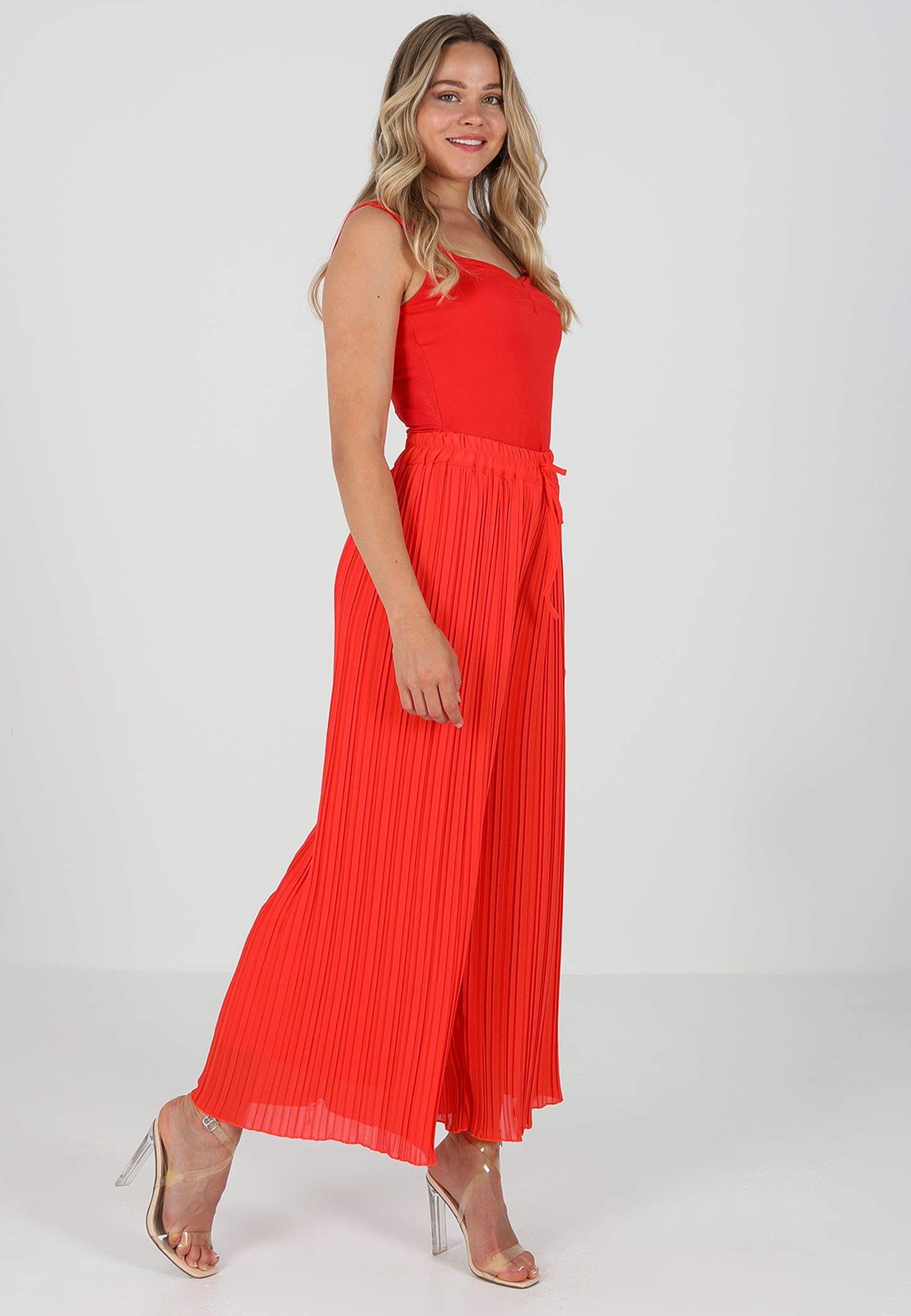 Marlene Hose Plissee Hose in Schlupfform