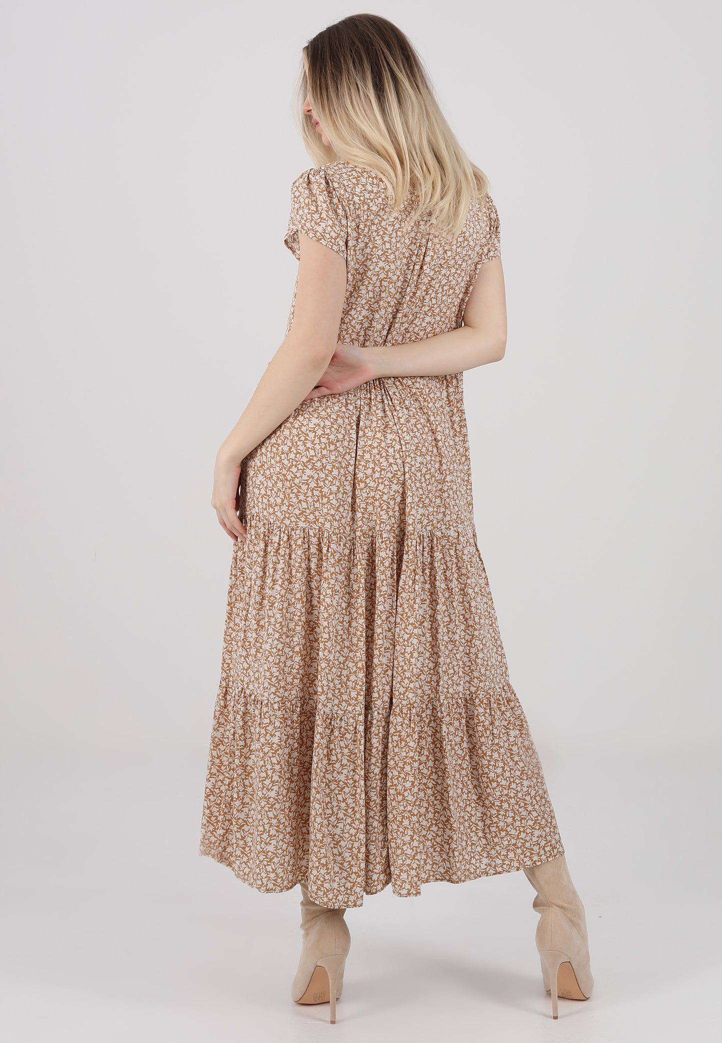 Boho-Maxikleid aus Reiner Viskose – Sommerliche Eleganz