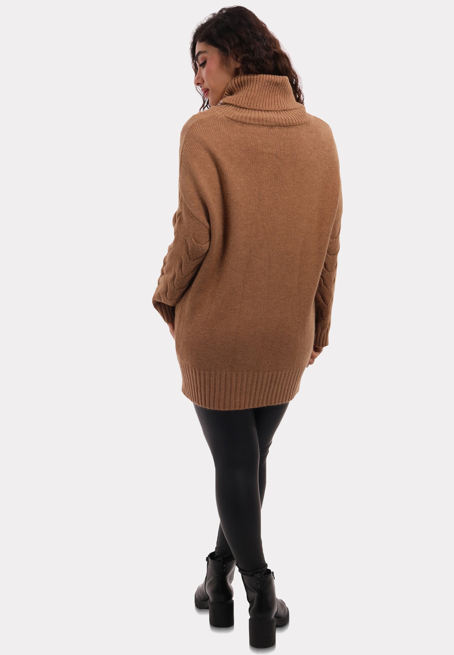 Kuscheliger Oversize-Strickpullover – One Size