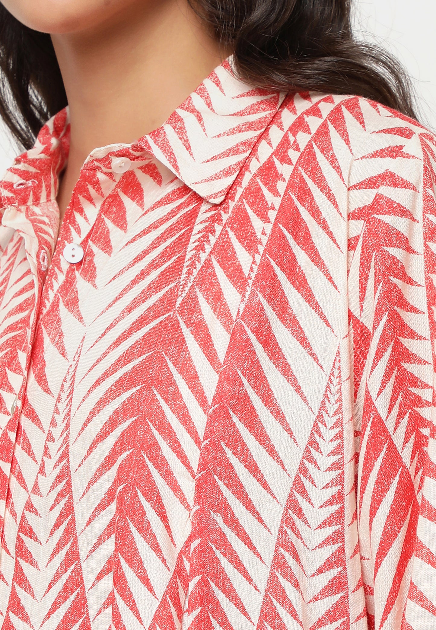 Luxuriöses Baumwolle Maxikleid – Einheitsgröße (34-44)