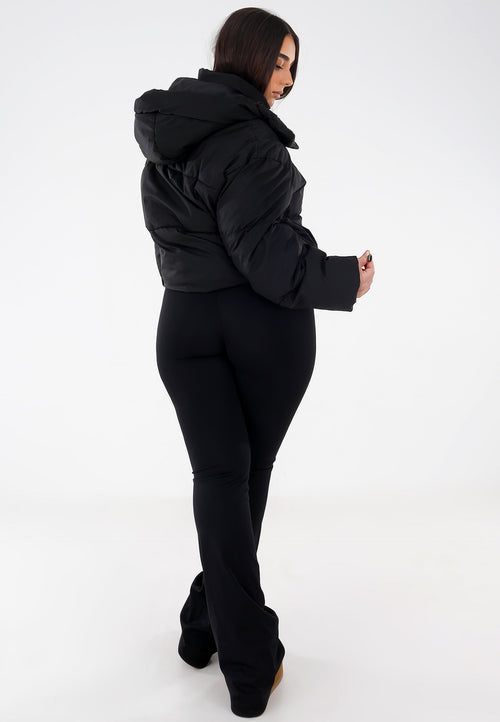 Steppjacke – Winterjacke mit Kapuze