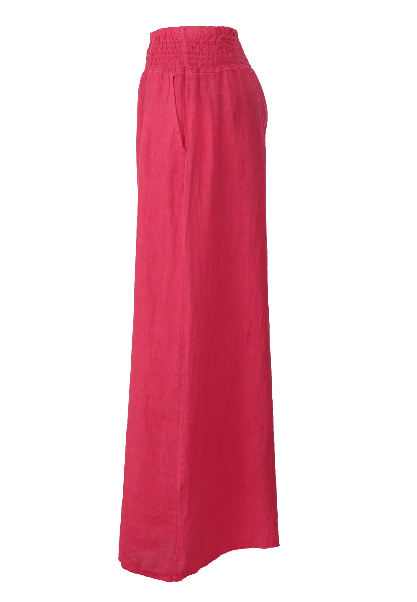 mit hohem Smokbund – bequem & stylisch aus Leinen