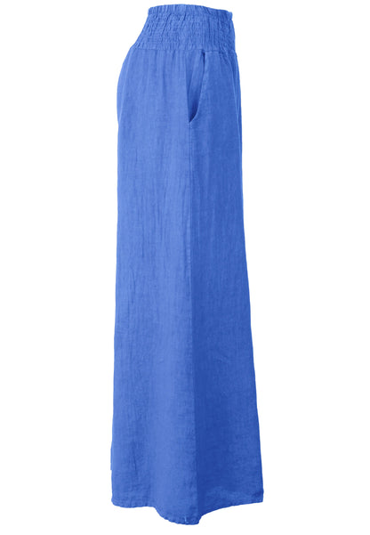 mit hohem Smokbund – bequem & stylisch aus Leinen