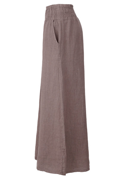 mit hohem Smokbund – bequem & stylisch aus Leinen