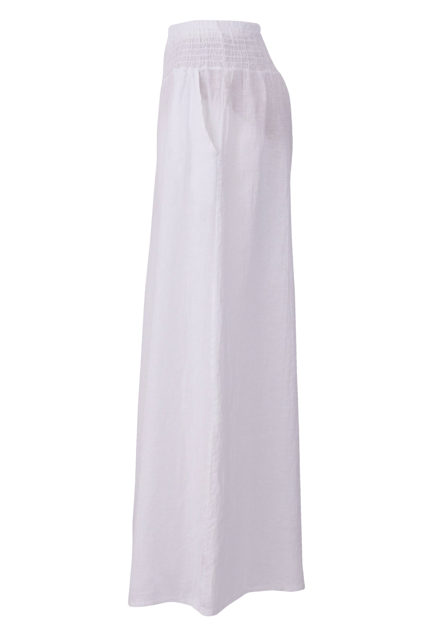 mit hohem Smokbund – bequem & stylisch aus Leinen