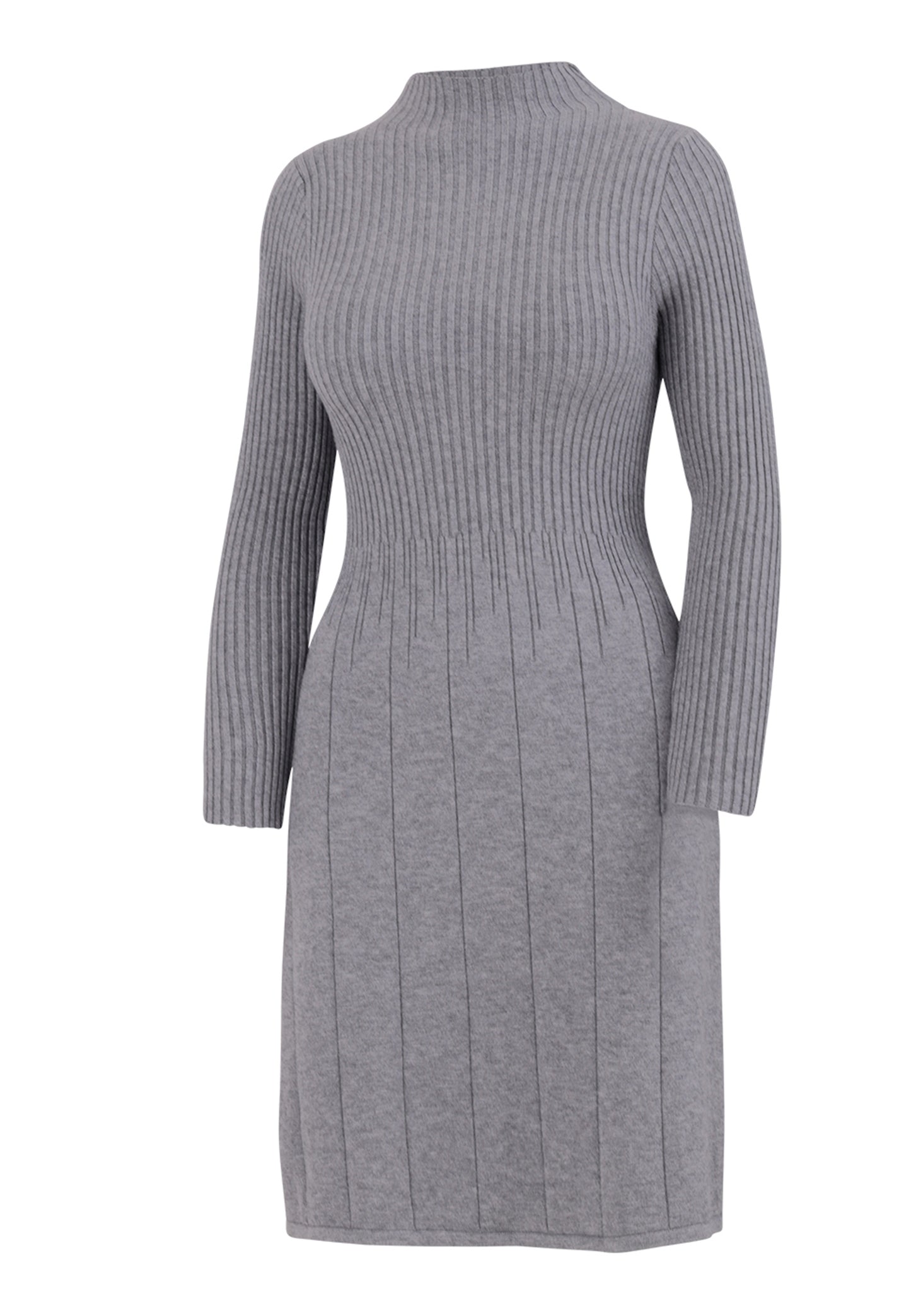 Elegantes Strickkleid – One Size (Gr. 34–42)