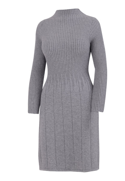 Elegantes Strickkleid – One Size (Gr. 34–42)