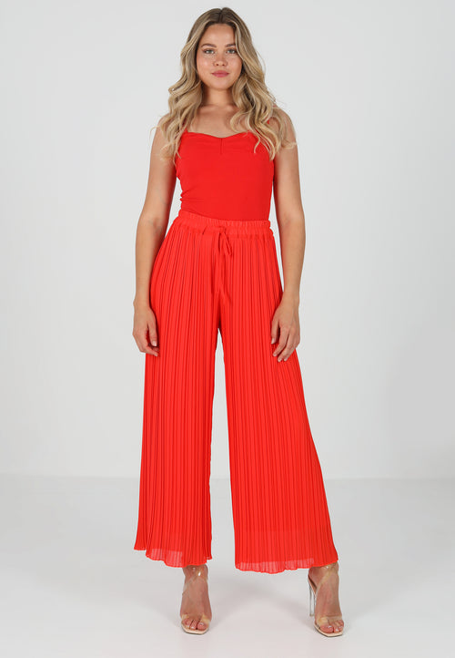 Marlene Hose Plissee Hose in Schlupfform