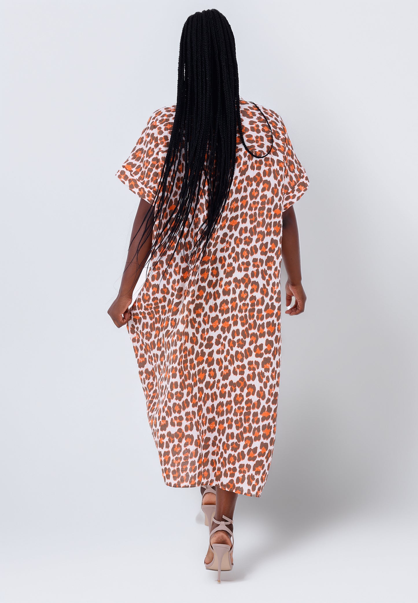 Oversized Musselin Kleid im Hemdblusenstil – bequem & stylisch