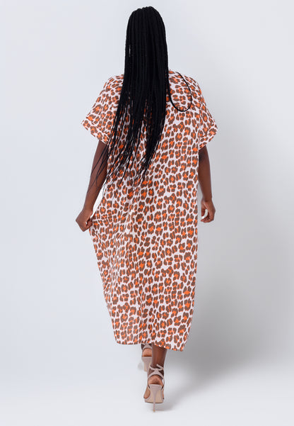 Oversized Musselin Kleid im Hemdblusenstil – bequem & stylisch