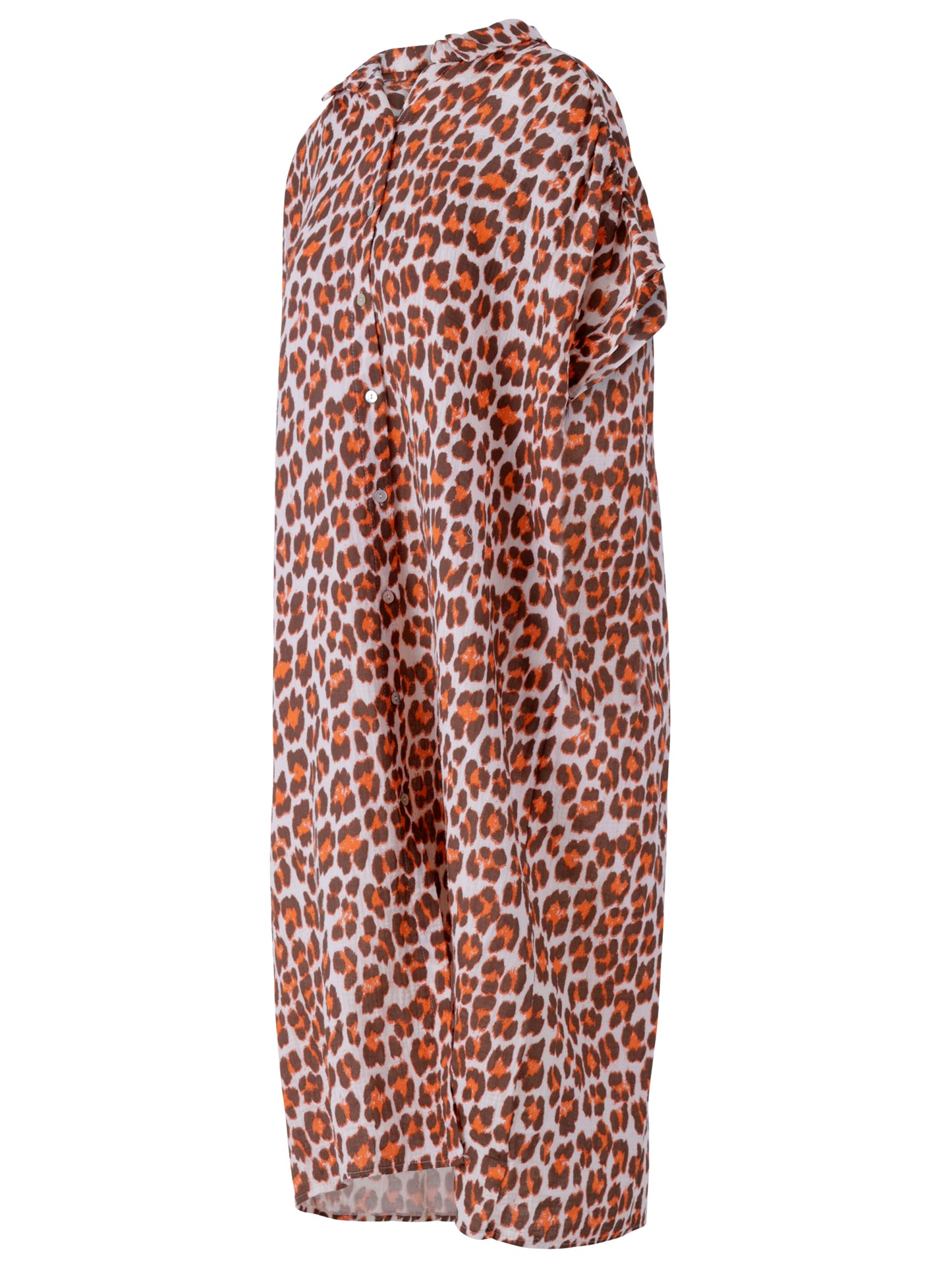 Oversized Musselin Kleid im Hemdblusenstil – bequem & stylisch