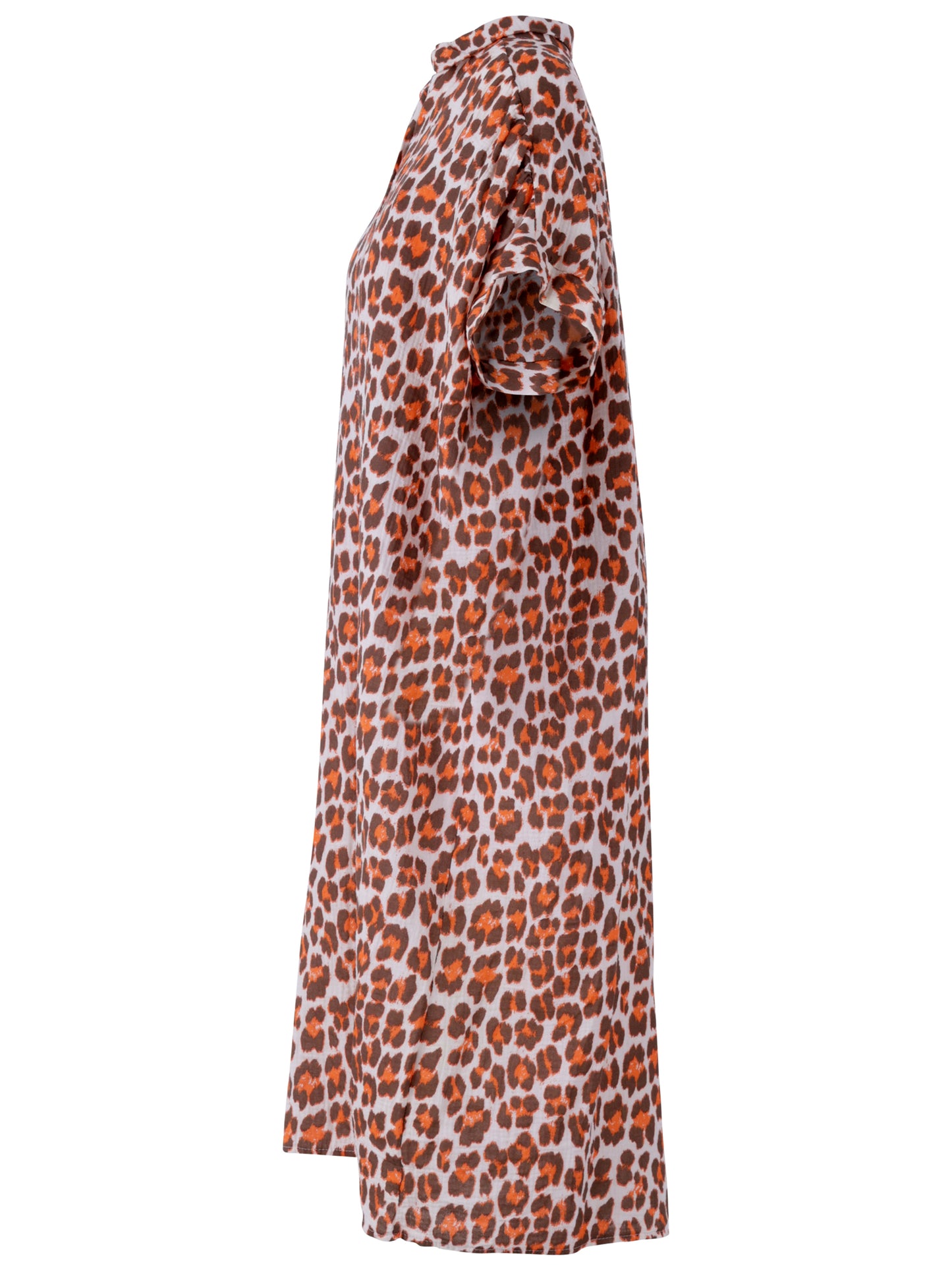 Oversized Musselin Kleid im Hemdblusenstil – bequem & stylisch