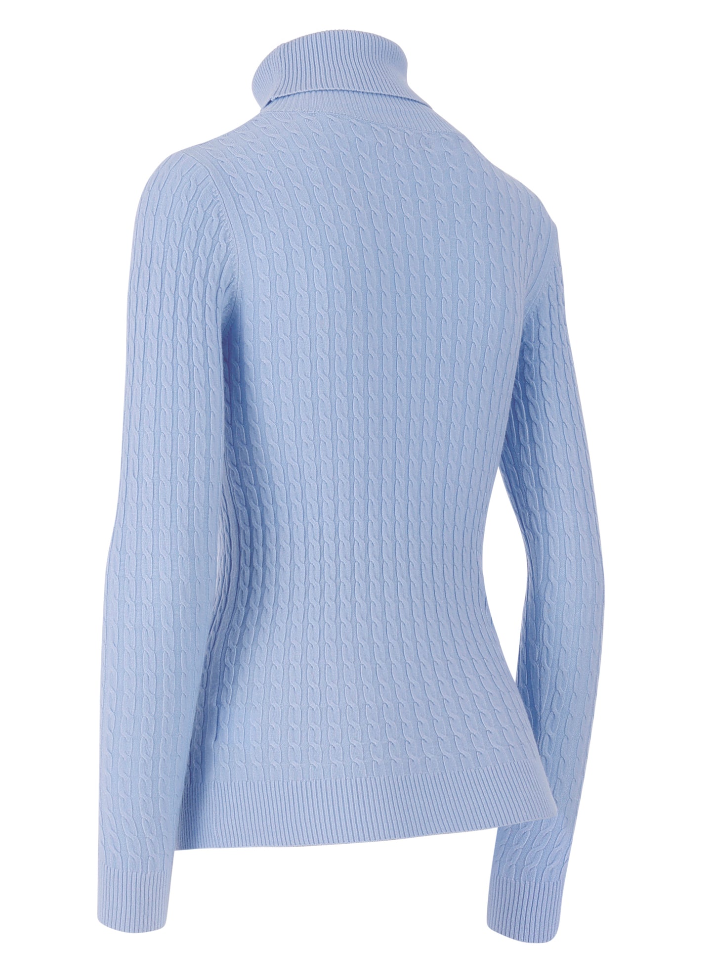 Rollkragenpullover One Size, Zopfmuster, verschiedene Farben