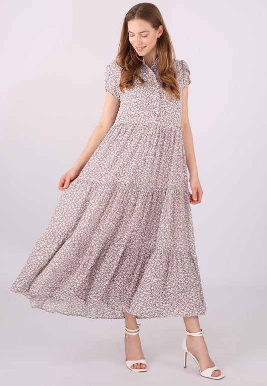 Boho-Maxikleid aus Reiner Viskose – Sommerliche Eleganz