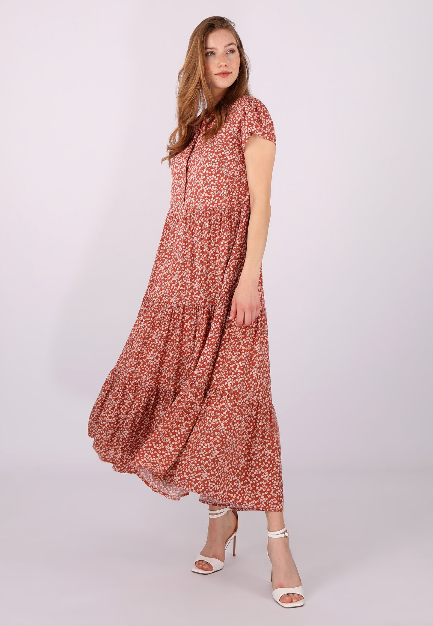 Boho-Maxikleid  aus Reiner Viskose – Sommerliche Eleganz
