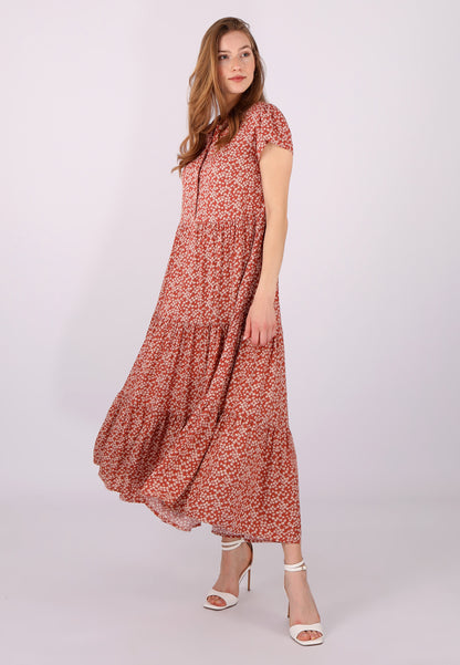 Boho-Maxikleid  aus Reiner Viskose – Sommerliche Eleganz