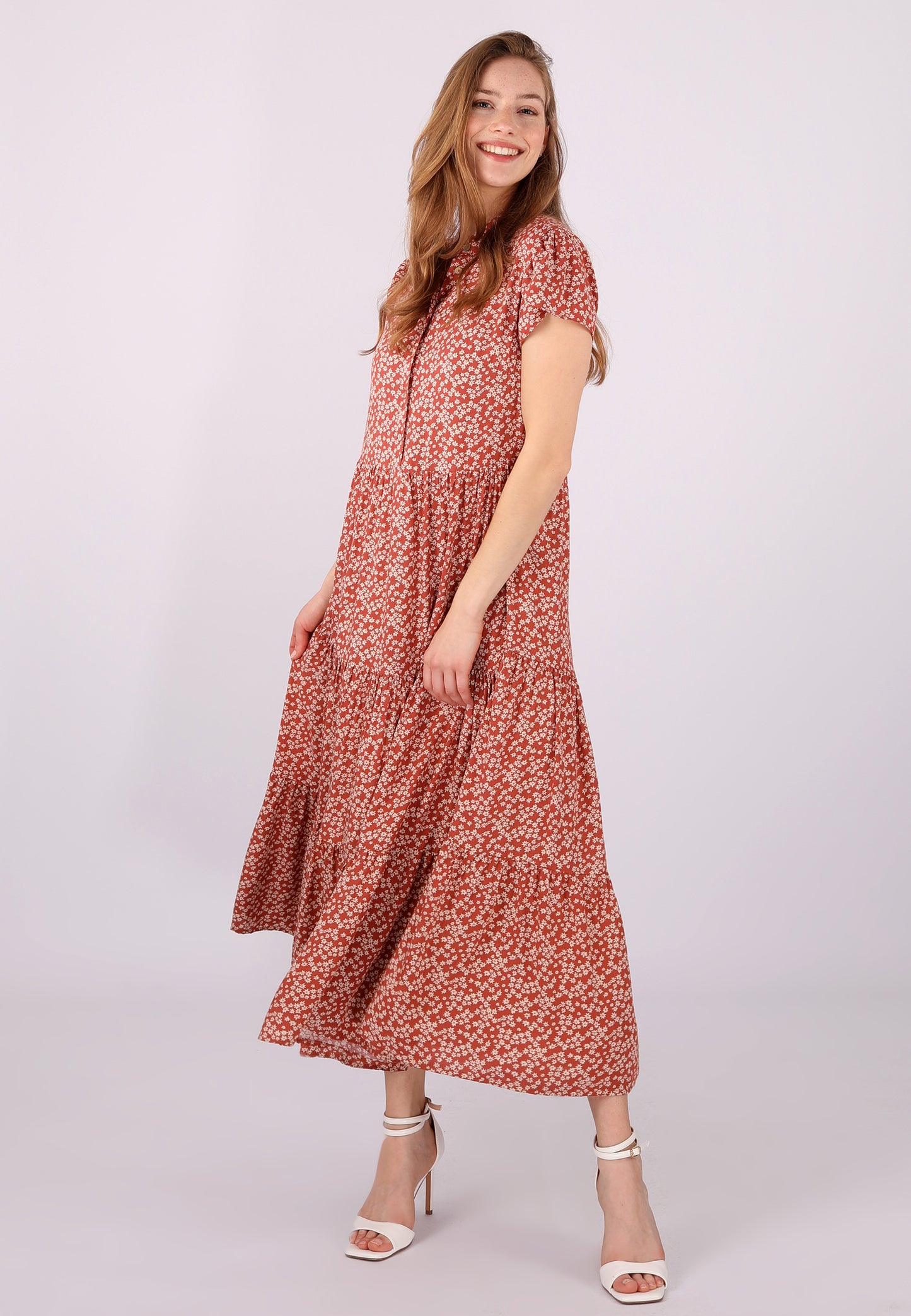 Boho-Maxikleid  aus Reiner Viskose – Sommerliche Eleganz
