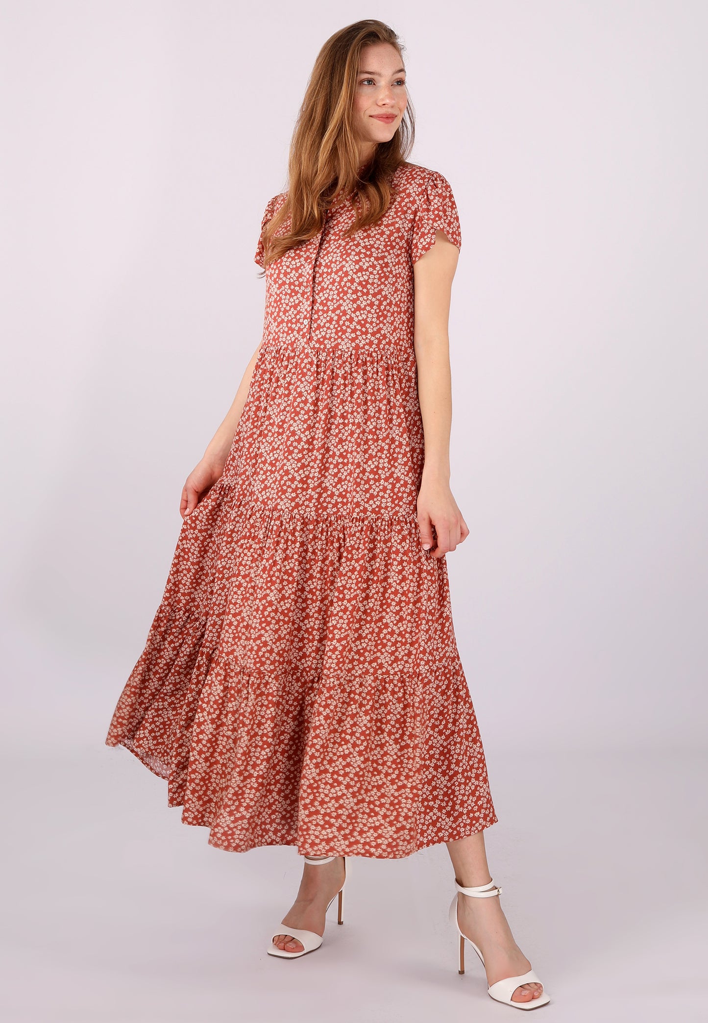 Boho-Maxikleid  aus Reiner Viskose – Sommerliche Eleganz