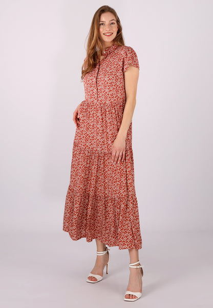 Boho-Maxikleid  aus Reiner Viskose – Sommerliche Eleganz