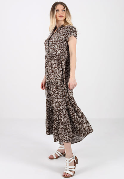 Boho-Maxikleid  aus Reiner Viskose – Sommerliche Eleganz