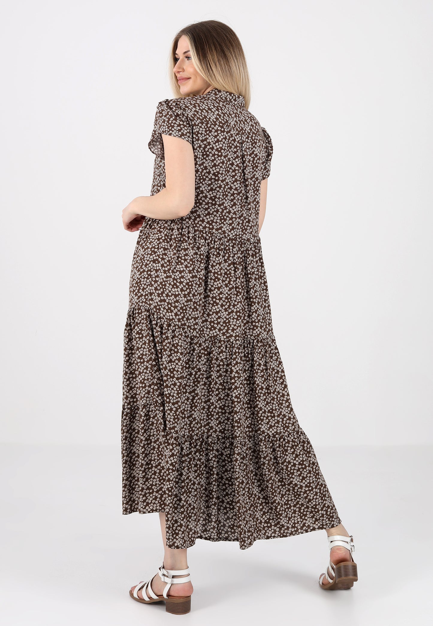 Boho-Maxikleid  aus Reiner Viskose – Sommerliche Eleganz
