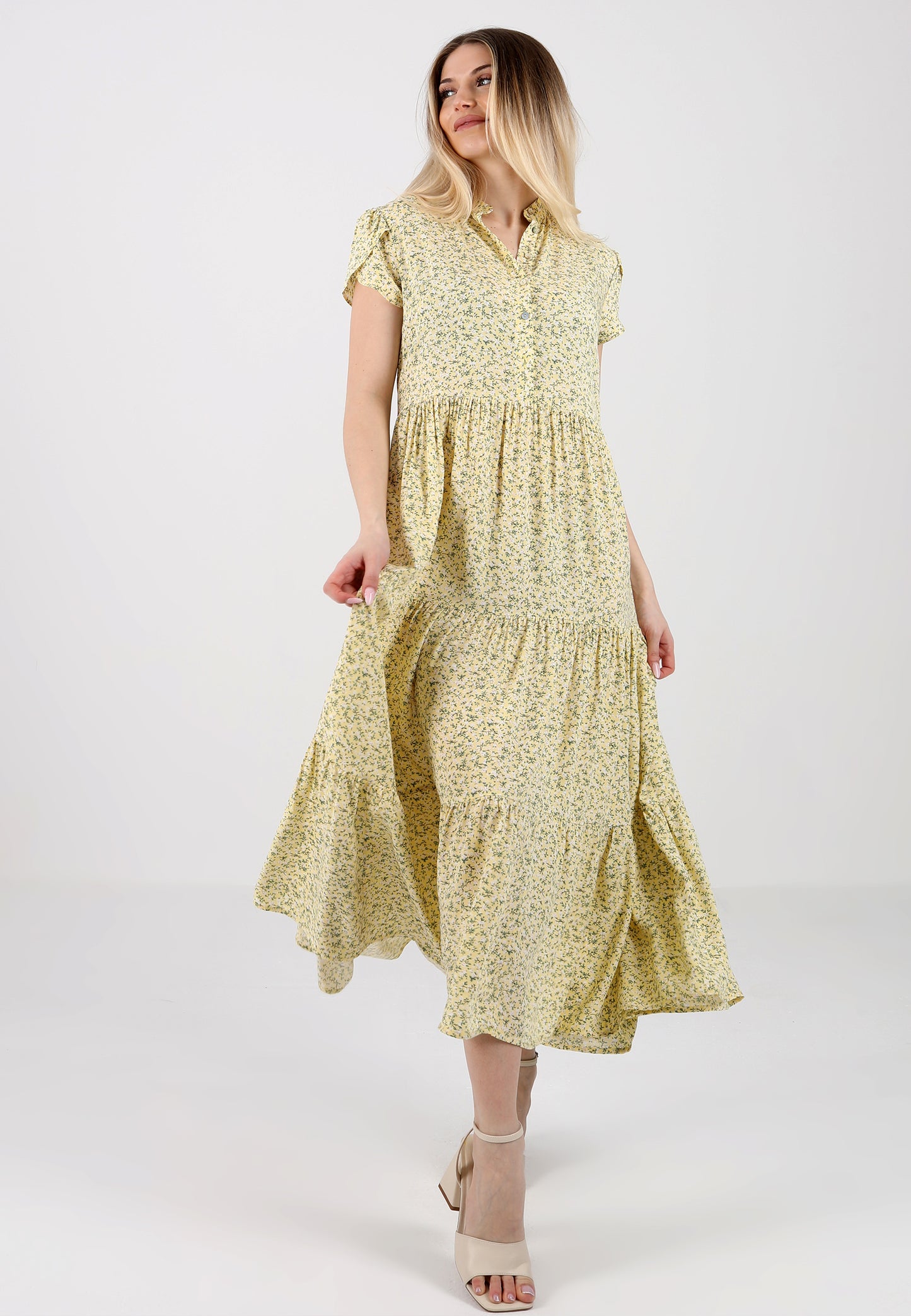 Boho-Maxikleid  aus Reiner Viskose – Sommerliche Eleganz