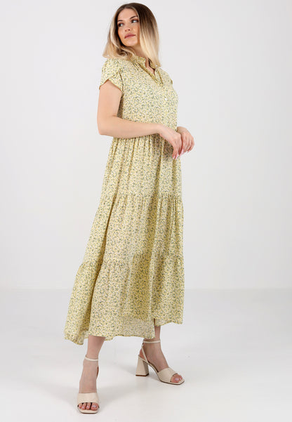 Boho-Maxikleid  aus Reiner Viskose – Sommerliche Eleganz