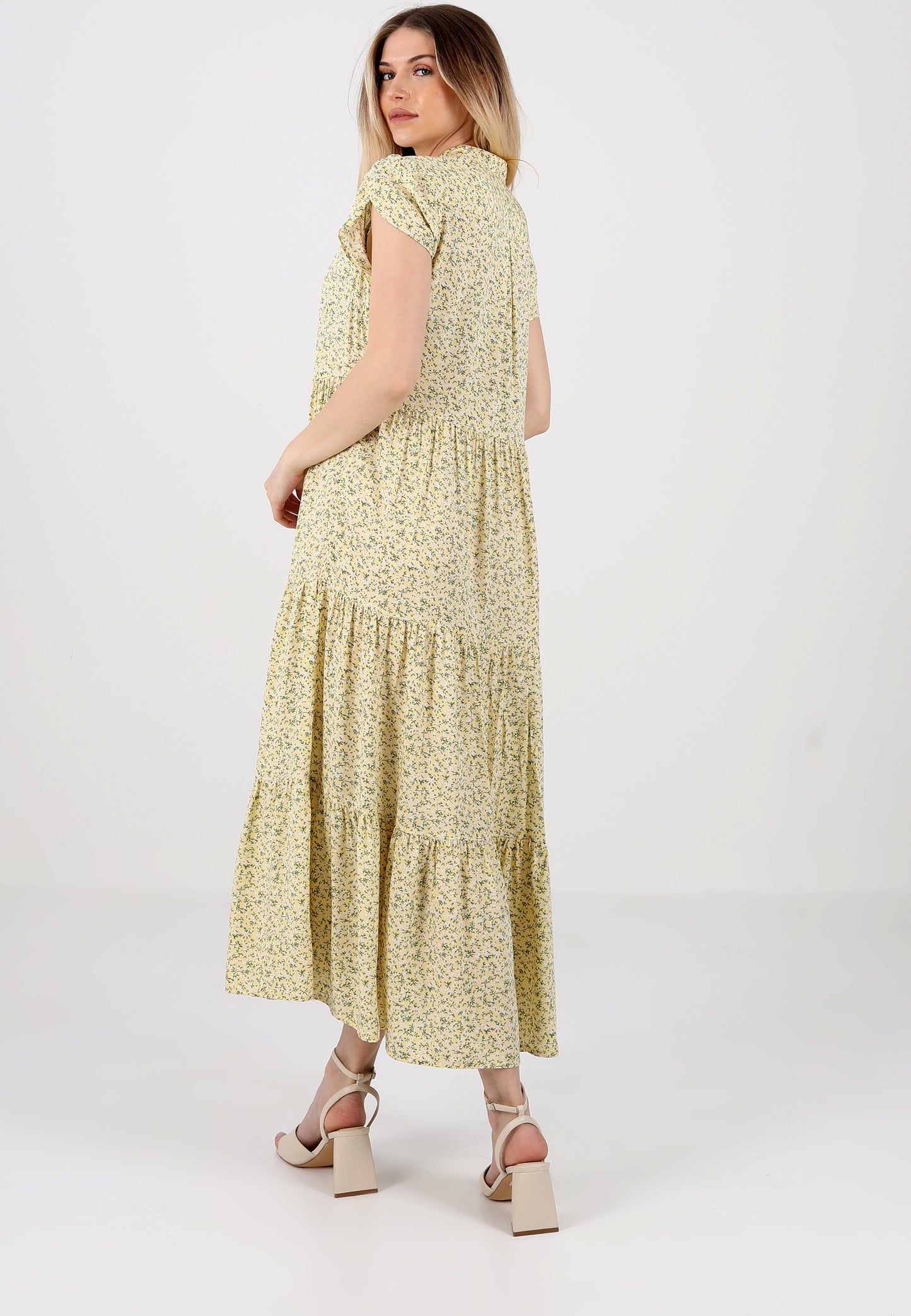 Boho-Maxikleid  aus Reiner Viskose – Sommerliche Eleganz