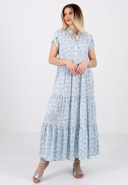 Boho-Maxikleid  aus Reiner Viskose – Sommerliche Eleganz