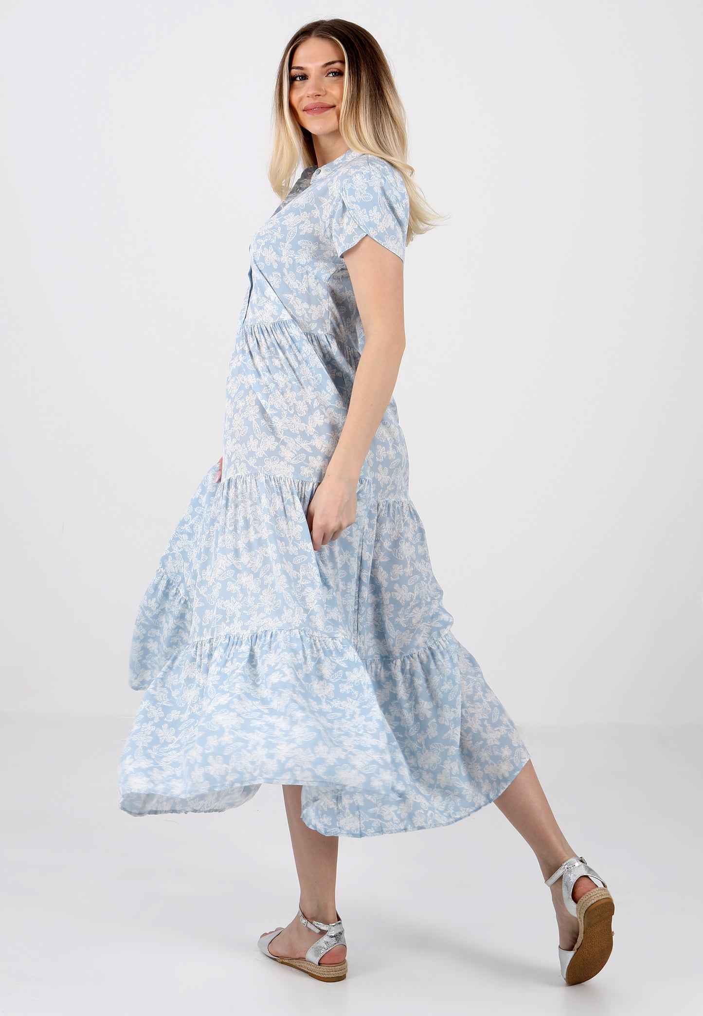 Boho-Maxikleid  aus Reiner Viskose – Sommerliche Eleganz