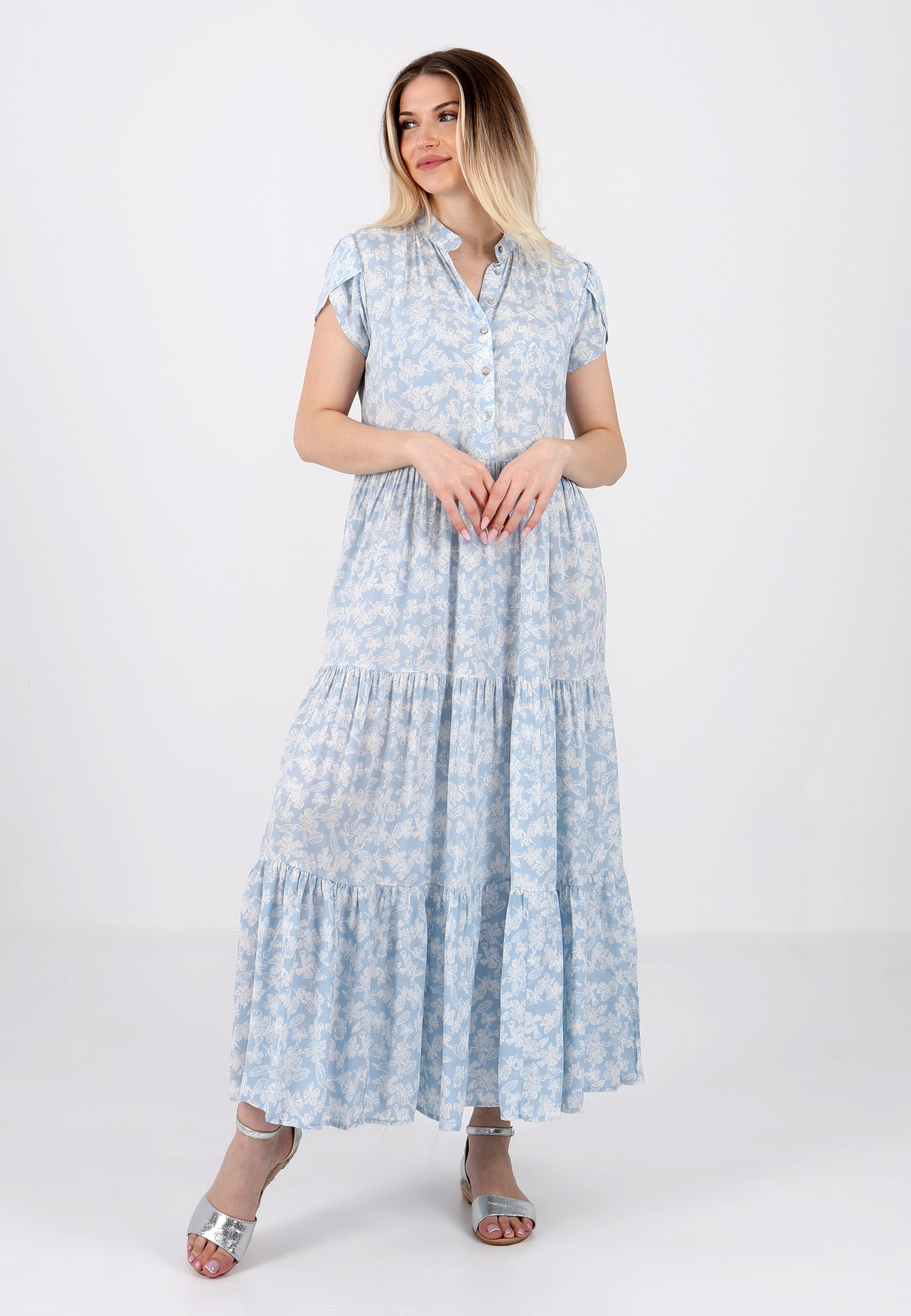 Boho-Maxikleid  aus Reiner Viskose – Sommerliche Eleganz