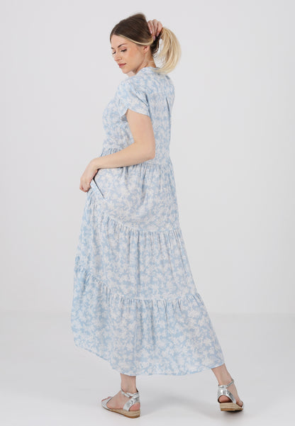 Boho-Maxikleid  aus Reiner Viskose – Sommerliche Eleganz