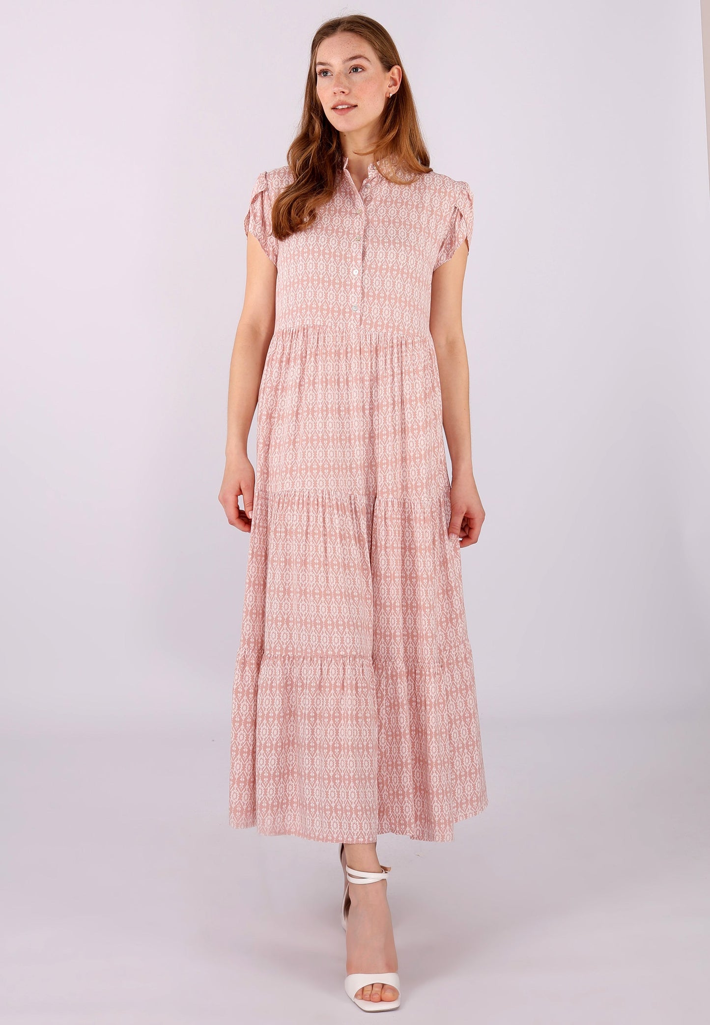 Boho-Maxikleid aus Reiner Viskose – Sommerliche Eleganz