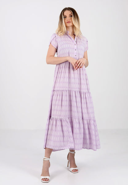 Boho-Maxikleid  aus Reiner Viskose – Sommerliche Eleganz