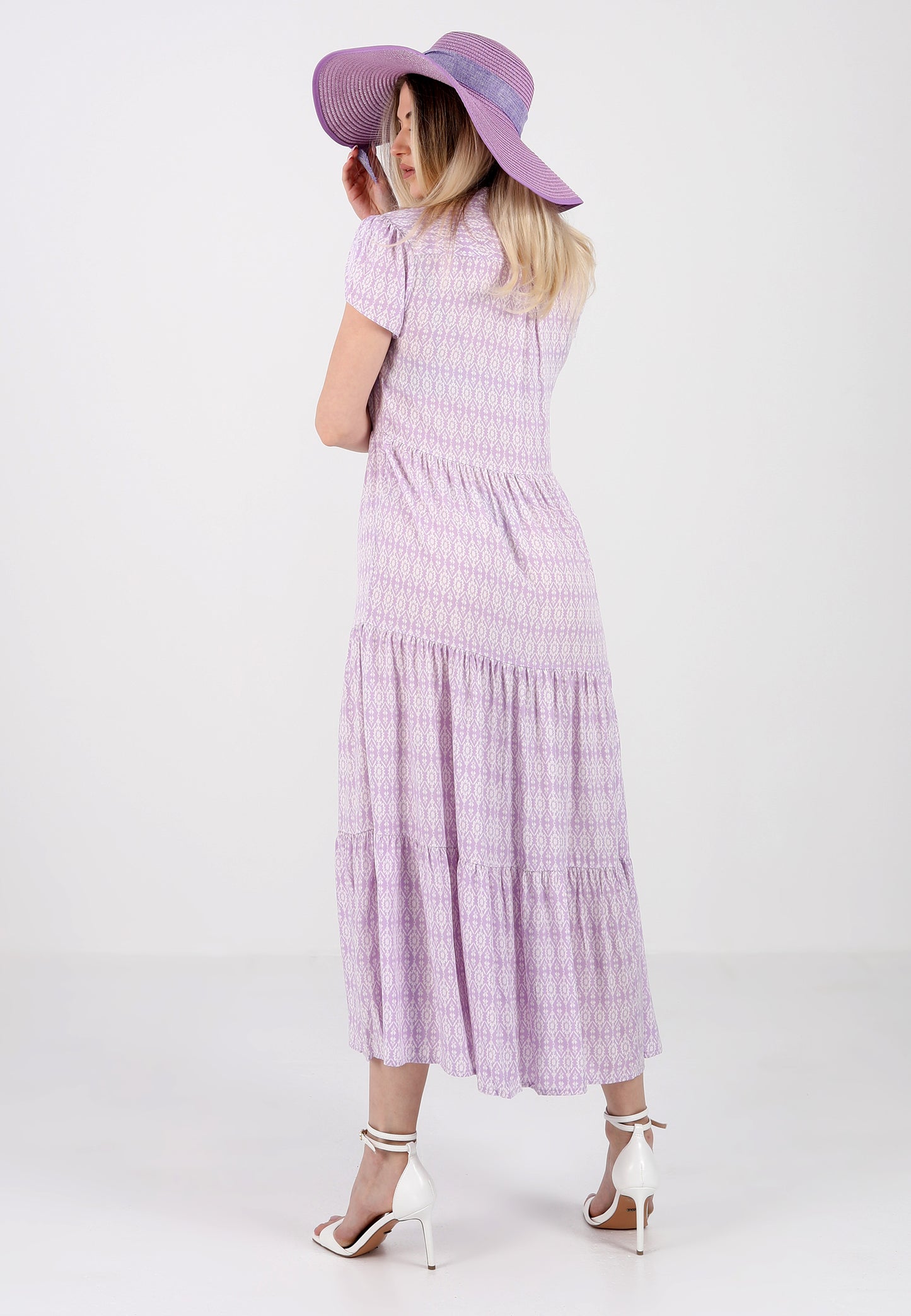 Boho-Maxikleid  aus Reiner Viskose – Sommerliche Eleganz