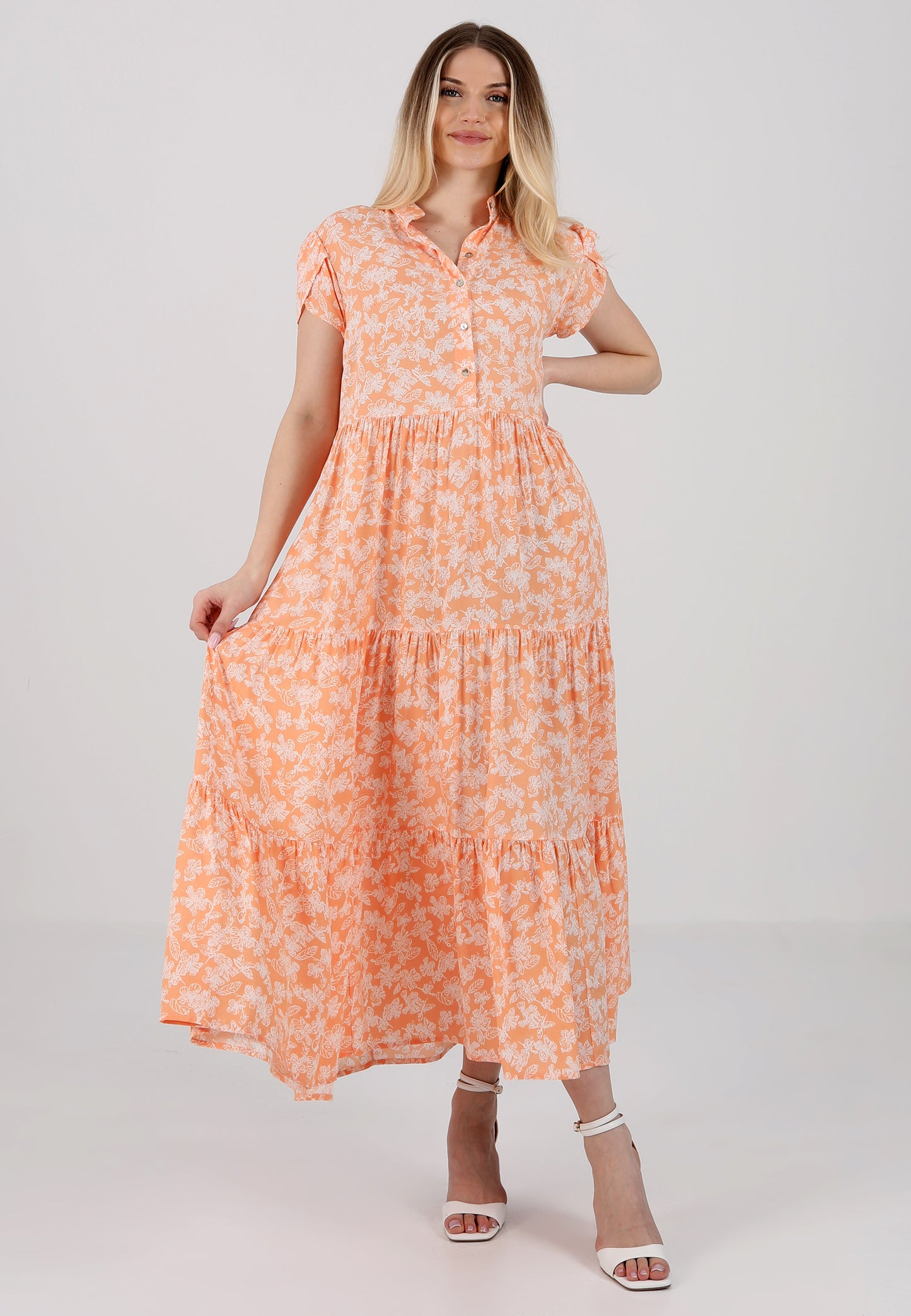 Boho-Maxikleid  aus Reiner Viskose – Sommerliche Eleganz