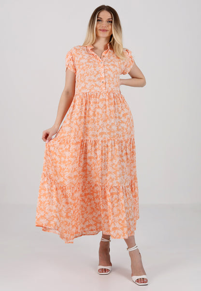Boho-Maxikleid  aus Reiner Viskose – Sommerliche Eleganz