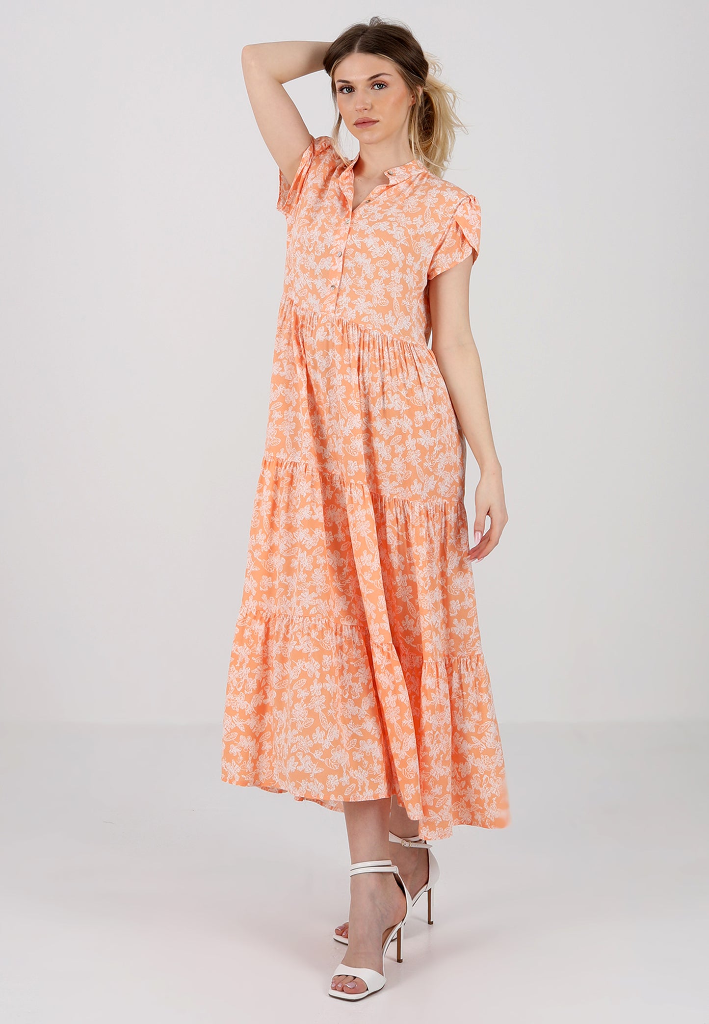 Boho-Maxikleid  aus Reiner Viskose – Sommerliche Eleganz
