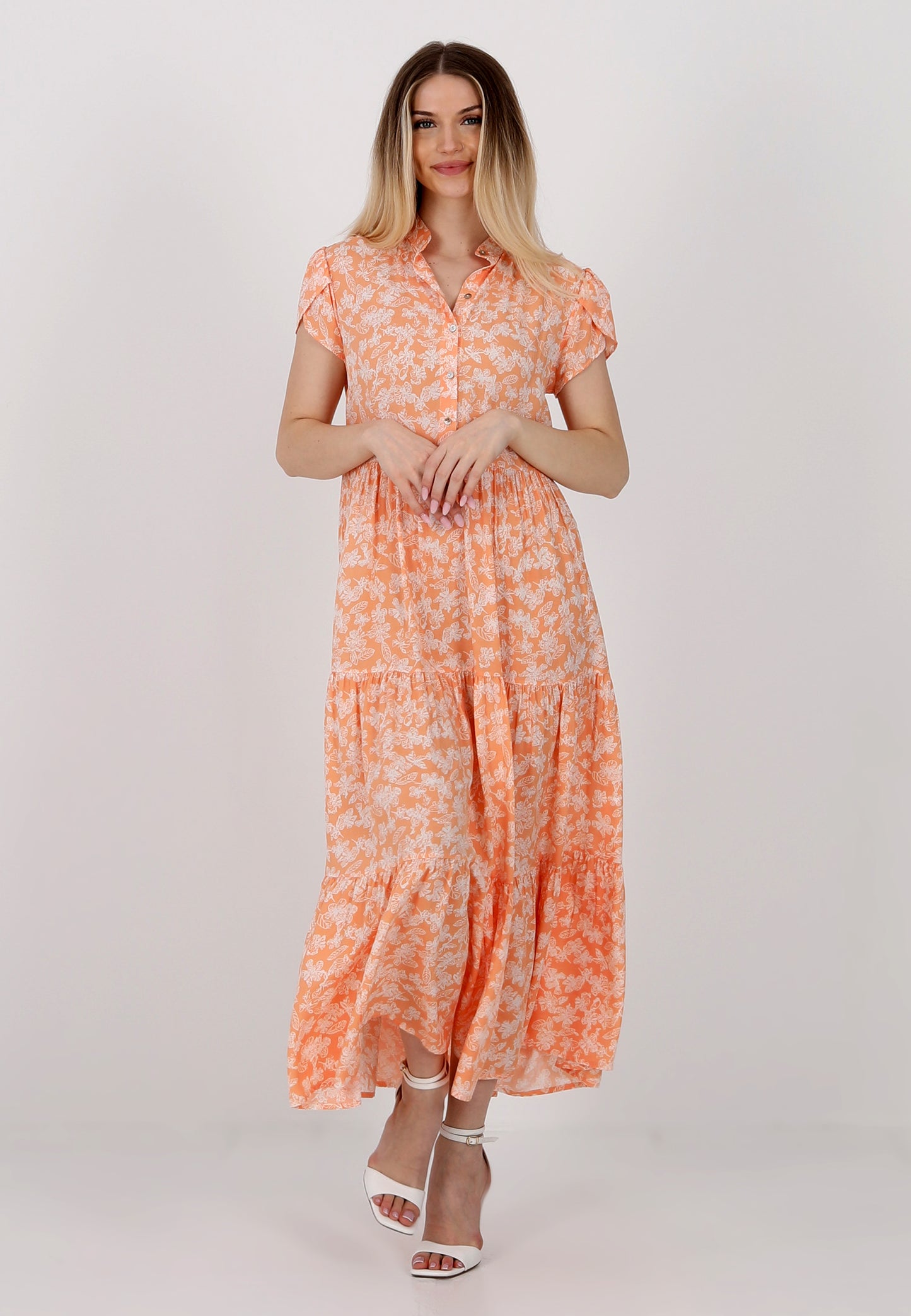 Boho-Maxikleid  aus Reiner Viskose – Sommerliche Eleganz