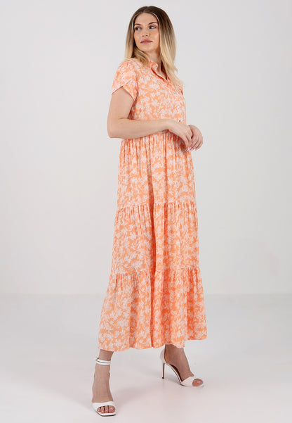 Boho-Maxikleid  aus Reiner Viskose – Sommerliche Eleganz