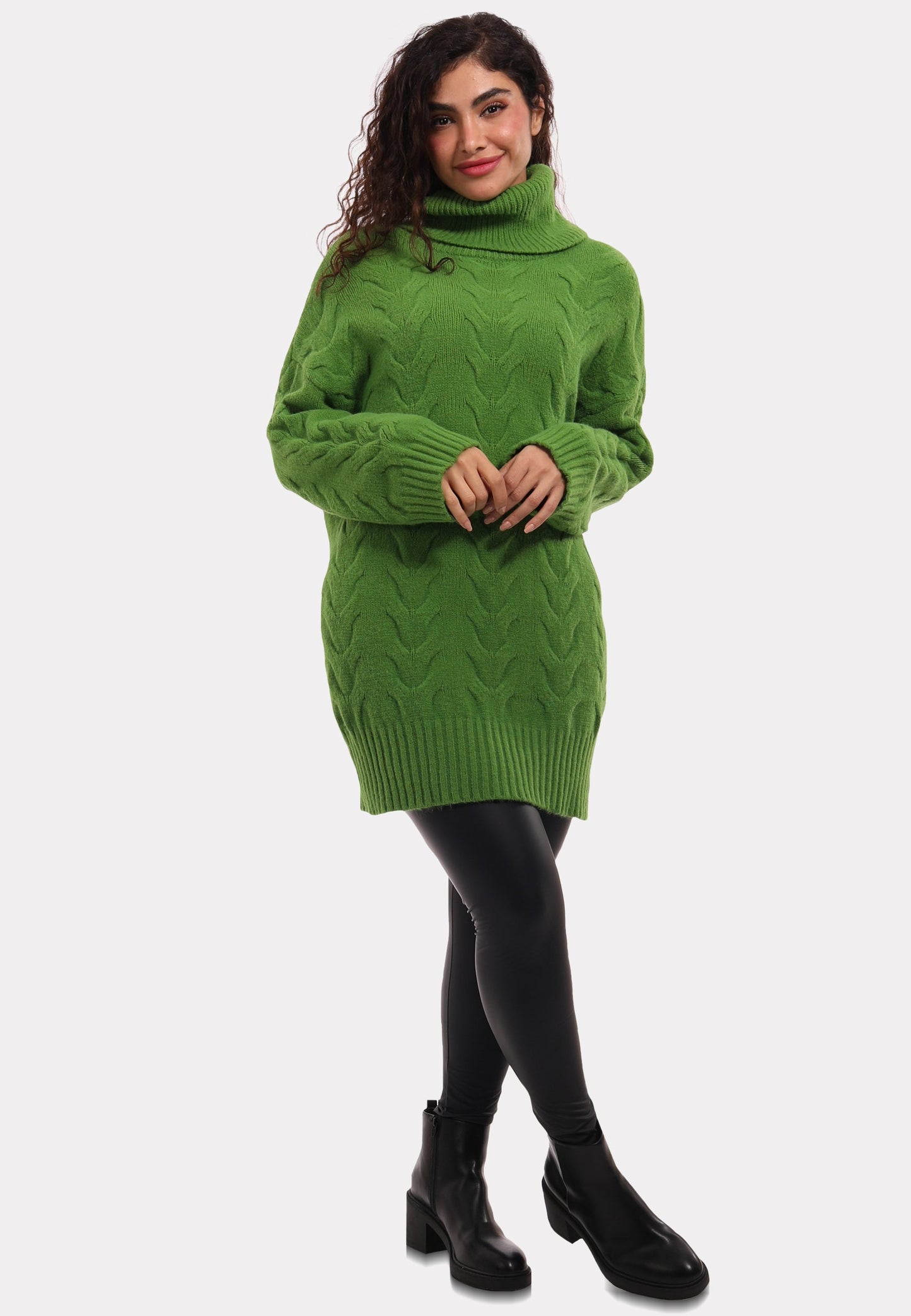 Kuscheliger Oversize-Strickpullover – One Size